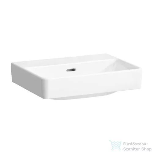 Laufen Pro S 45x34 cm-es kézmosó csaplyuk nélkül,LCC Active bevonattal,fehér H815961A001091
