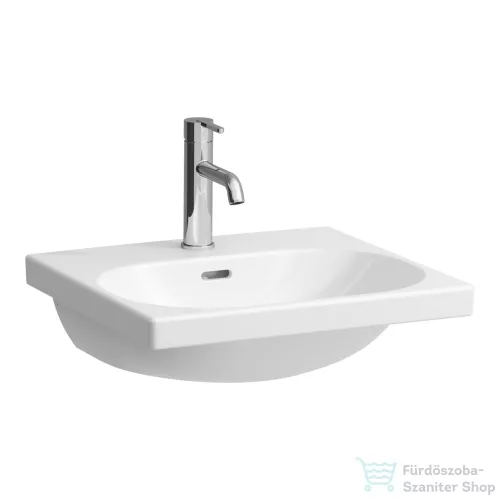 Laufen Lua 50x46 cm-es csiszolt aljú mosdó egy csaplyukkal, H8160810001041