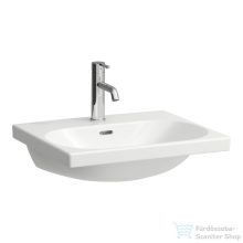   Laufen Lua 55x46 cm-es csiszolt aljú mosdó egy csaplyukkal,LCC bevonattal,H8160824001041