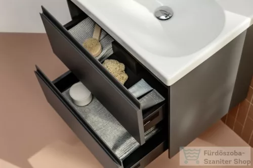 Laufen Lua 60x46 cm-es csiszolt aljú mosdó egy csaplyukkal,LCC bevonattal, H8160834001041