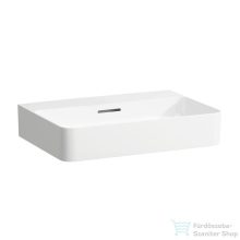   Laufen Val SaphirKeramik 60x42 cm-es csiszolt aljú mosdócsaplyuk nélkül,matt fehér H8162837571091