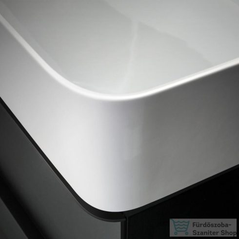 Laufen Val SaphirKeramik 95x42 cm-es csiszolt aljú mosdó csaplyuk és túlfolyó nélkül,LCC Active bevonattal,fehér H816287A001121