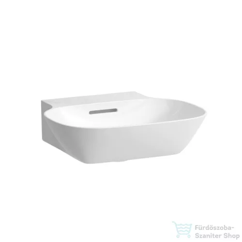 Laufen Ino 45x41 cm-es csiszolt aljú kézmosó csaplyuk nélkül,fehér H8163000001091