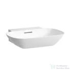 Laufen Ino 56x45 cm-es csiszolt aljú mosdó csaplyuk nélkül,matt fehér H8163027571091