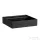 Laufen Kartell By Laufen 50x46 cm-es csiszolt aljú mosdó csaplyuk nélkül,fényes fekete H8163320201091