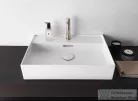 Laufen Kartell By Laufen 50x46 cm-es csiszolt aljú mosdó,matt fehér H8163327571041