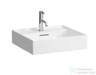 Laufen Kartell By Laufen 50x46 cm-es csiszolt aljú mosdó,matt fehér H8163327571041