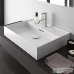   Laufen Kartell By Laufen 60x46 cm-es csiszolt aljú mosdó,matt fehér H8163337571041