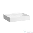 Laufen Kartell By Laufen 60x46 cm-es csiszolt aljú mosdó csaplyuk nélkül,matt fehér H8163337571091