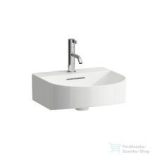   Laufen Sonar 41x42 cm-es csiszolt aljú kézmosó, matt fehér H8163417571041