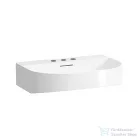 Laufen Sonar 60x42 cm-es csiszolt aljú mosdó 3 csaplyukkal,matt fehér H8163427571081