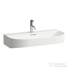   Laufen Sonar 80x42 cm-es csiszolt aljú mosdó LCC bevonattal,fehér H8163444001041