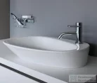 Laufen Palomba 60x40 cm-es mosdótál 1 csaplyukkal,LCC bevonattal,fehér H8168034001041