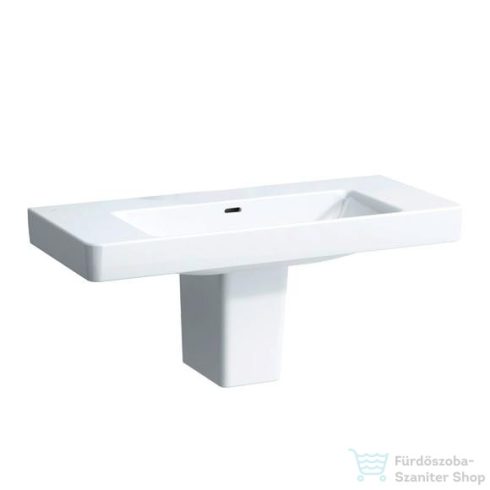 Laufen Pro S 105x46,5 cm-es csiszolt aljú mosdó csaplyuk nélkül,fehér H8169660001091