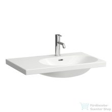   Laufen Lua 75x46 cm-es mosdó egy csaplyukkal,bal oldali pulttal,LCC bevonattal,H8170854001041