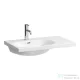 Laufen Lua 75x46 cm-es mosdó egy csaplyukkal,jobb oldali pulttal,LCC bevonattal,H8170864001041