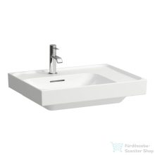   Laufen MEDA 60x46 cm-es fali mosdó jobb oldali polccal, LCC bevonattal, fehér H8171114001041