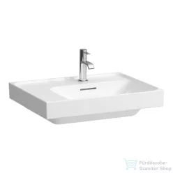   Laufen MEDA 60x46 cm-es fali mosdó bal oldali polccal, LCC bevonattal, fehér H8171124001041