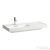 Laufen MEDA 100x46 cm-es fali mosdó jobb oldali polccal, matt fehér H8171187571041