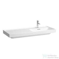   Laufen MEDA 120x46 cm-es mosdó bal oldali pulttal, LCC bevonattal, fehér H8171194001041
