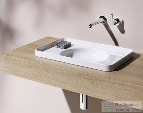 Laufen Val SaphirKeramik 55x36cm-es beültethető mosdó H8172810001091 ( 817281 )