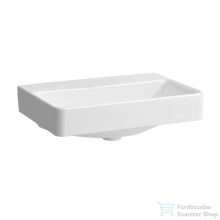   Laufen Pro S 55x38 cm-es csiszolt aljú mosdó csaplyuk és túlfolyó nélkül,fehér H8179580001421