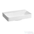Laufen Pro S 60x38 cm-es csiszolt aljú mosdó csaplyuk és túlfolyó nélkül,LCC bevonattal,fehér H8179594001421
