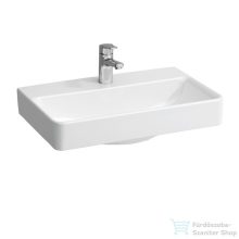   Laufen Pro S 60x38 cm-es csiszolt aljú mosdó túlfolyó nélkül,LCC bevonattal,fehér H8179594001561