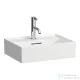 Laufen Kartell 45x34 cm-es csiszolt aljú mosdó,matt fehér H8183307571041