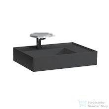  Laufen Kartell By Laufen 60x46 cm-es mosdó 1 csaplyukkal, Graphite matt H8183347581111