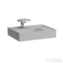   Laufen Kartell By Laufen 60x46 cm-es mosdó 1 csaplyukkal,Matt szürke H8183347591111