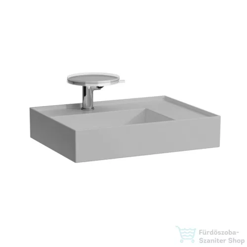 Laufen Kartell By Laufen 60x46 cm-es mosdó 1 csaplyukkal,Matt szürke H8183347591111