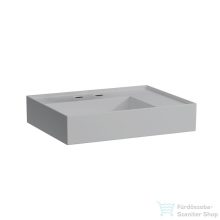   Laufen Kartell By Laufen 60x46 cm-es mosdó 2 csaplyukkal,matt szürke H8183347598151