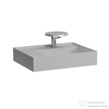   Laufen Kartell By Laufen 60x46 cm-es mosdó 1 csaplyukkal,Matt szürke H8183357591111