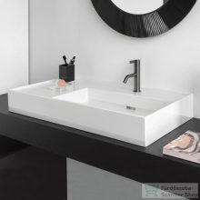   Laufen Kartell By Laufen 90x46 cm-es csiszolt aljú mosdó, bal oldali polccal,1 csaplyukkal,LCC Active bevonattal,fehér H818339A001111