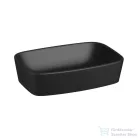Jika LYRA PLUS 55x38 cm-es pultra ültethető mosdó, matt fekete H8183837161121