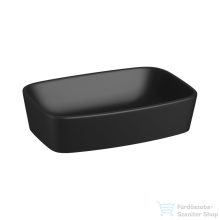   Jika LYRA PLUS 55x38 cm-es pultra ültethető mosdó, matt fekete H8183837161121