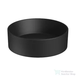   Jika Cubito Pure 40 cm-es pultra ültethető mosdó,matt fekete H8184207161121
