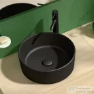 Jika Cubito Pure 40 cm-es pultra ültethető mosdó,matt fekete H8184207161121