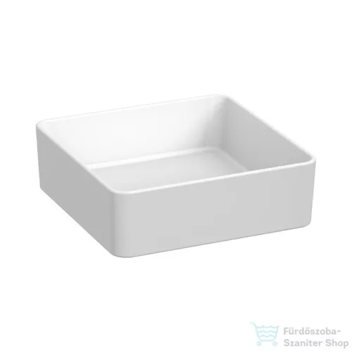 Jika Cubito Pure 38x38 cm-es pultra ültethető mosdó,matt fehér H8184227571121