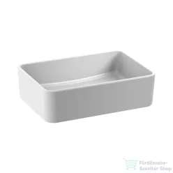   Jika Cubito Pure 50x35 cm-es pultra ültethető mosdó,matt fehér H8184237571121