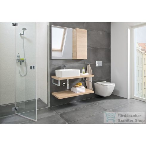 Jika Cubito Pure 50x35 cm-es pultra ültethető mosdó,matt fehér H8184237571121