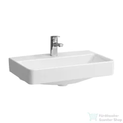   Laufen Pro S 60x38 cm-es mosdó 1 csaplyukkal,túlfolyó nélkül,fehér H8189590001561