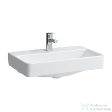   Laufen Pro S 60x38 cm-es mosdó 1 csaplyukkal,túlfolyó nélkül,LCC bevonattal,fehér H8189594001561