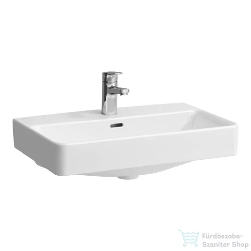 Laufen Pro S 60x38 cm-es mosdó 1 csaplyukkal,LCC Active bevonattal,fehér H818959A001041