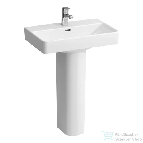 Laufen Pro S 60x38 cm-es mosdó 1 csaplyukkal,LCC Active bevonattal,fehér H818959A001041