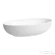 Laufen ILBAGNOALESSI 70x38 cm-es pultra ültethető mosdó kerámia lefolyószelep takaróval, LCC bevonattal, fehér H8189774001121