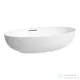 Laufen ILBAGNOALESSI 70x40,5 cm-es pultra ültethető mosdó kerámia lefolyószelep takaróval, LCC bevonattal, fehér H8189784001091