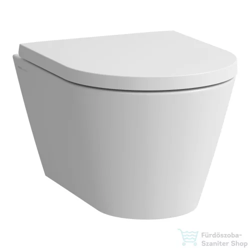 Laufen Kartell rimless kompakt mélyöblítésű fali WC LCC Active bevonattal,fehér H820333A000001
