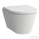 Laufen Kartell rimless kompakt mélyöblítésű fali WC LCC Active bevonattal,fehér H820333A000001